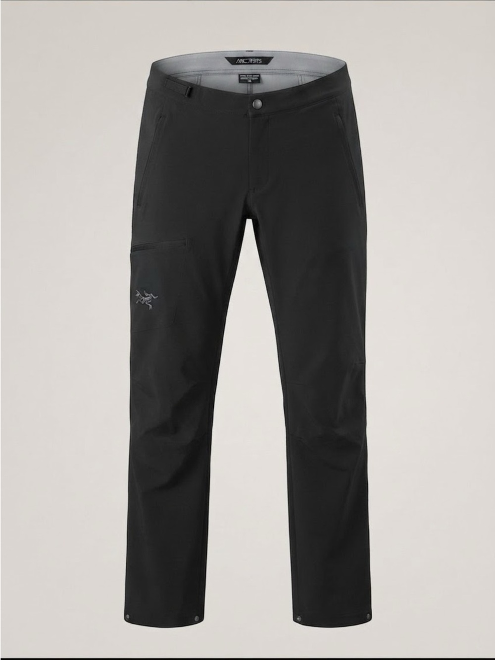 Arc'teryx Gamma LT Softshell Hiking Pants Black Women's Size 0 Outdoor Gorpcore